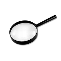Handheld Magnifying Glasses With Light LED Illuminated Magnifier With 3X 45X High Magnification for Elderly Reading