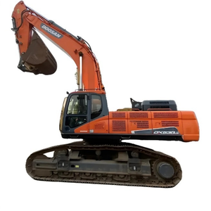 Excavadora Usada de Orugas Doosan de 53 Toneladas Fabricada en Corea, Excavadora DX530, Maquinaria de Construcción de Buena Calidad a Bajo Precio - Product Image 1