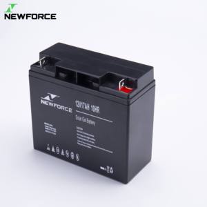 Batteries au gel scellées <span class=keywords><strong>12v</strong></span> <span class=keywords><strong>17ah</strong></span> 20h, <span class=keywords><strong>batterie</strong></span> solaire à cycle profond au plomb - Product Image 3