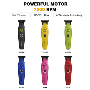 <span class=keywords><strong>Tondeuse</strong></span> <span class=keywords><strong>sans</strong></span> <span class=keywords><strong>fil</strong></span> OEM pour barbier <span class=keywords><strong>avec</strong></span> affichage LCD, puissance élevée de 7000 tr/min, autonomie de 300 minutes, outil de coupe de cheveux professionnel pour barbiers - Product Image 4