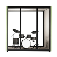 Cabine de bureau acoustique insonorisée |   Cabine téléphonique insonorisée portable pour les écoles et les espaces de travail
