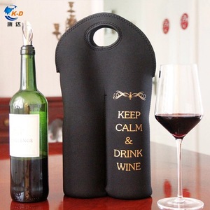 BSBH Barato Personalizado Portador de Vino Bolsa de Mano 6 Pack Cerveza Dos Botellas de Neopreno Aislado Lata Botella para Viajes Mantener Bebidas Frías Titular - Product Image 5