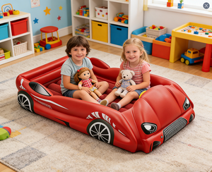 All'ingrosso moderno Deluxe di alta qualità PVC aria di gonfiaggio letto esterno/interno soggiorno materasso <span class=keywords><strong>per</strong></span> i <span class=keywords><strong>bambini</strong></span> <span class=keywords><strong>per</strong></span> il campeggio - Product Image 4