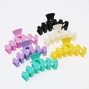 للبيع بالجملة مجموعة جديدة من ألوان زاج متعرج غير لامع على شكل متر مجموعة جديدة مخصصة كبيرة من جميع الألوان مشبك كبير بسمك سميك - Product Image 4