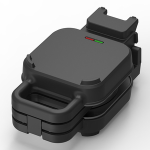 Nouvelle machine à gaufres belges réversible 2-en-1, réglable en hauteur, pour gaufres rondes épaisses et profondes, idéale pour la maison - Product Image 5