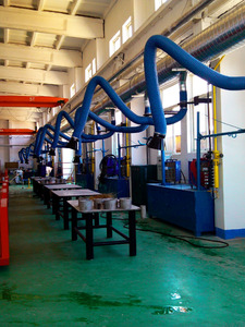 Nhà máy cửa hàng công nghiệp chân không cánh tay, Hàn khói khai thác cánh tay, linh hoạt khói thải cánh tay với hút mui xe - Product Image 5