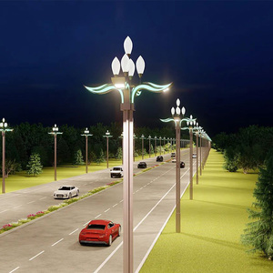 Lampe de jardin décorative extérieure de poteau de paysage moderne étanche IP65 aluminium parc rue <span class=keywords><strong>LED</strong></span> lampe de <span class=keywords><strong>colonne</strong></span> - Product Image 2
