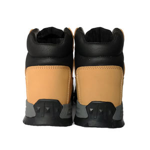 Botas Zapatos דה Seguridad Nubuck עור גברים בטיחות בעבודת צ 'ילה גומי בלעדי אנטי להחליק בטיחות נעלי פלדת הבוהן - Product Image 4