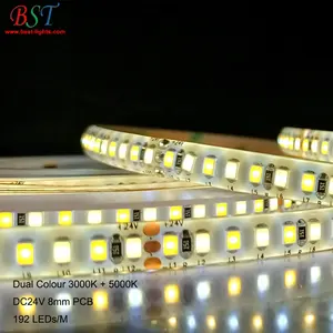 DC24V Led Light Roll 3000K 4000K 5000K 6000K White Warm White 192 LEDs/M IP65 Waterproof 5 Meters Long Car Led Strips