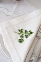 LY Noël Restaurant Dîner Assiettes et Boissons Airlaid Personnaliser Tissu Personnalisé Imprimé Serviettes Sets avec logo