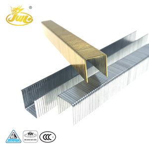 <span class=keywords><strong>En</strong></span> <span class=keywords><strong>U</strong></span> <span class=keywords><strong>En</strong></span> Acier inoxydable <span class=keywords><strong>Clou</strong></span> Chine Approvisionnement Zingué Canapé Agrafes De Meubles 10J Agrafe - Product Image 5