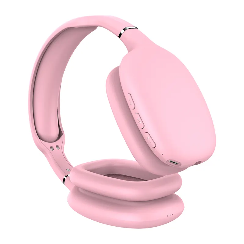 2022 Produk Baru dari Pemasok OEM Desain Sederhana Hemat Biaya Headset Headphone Bluetooth Nirkabel Dukungan Kustom