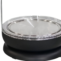 Bouilloire électrique en verre 1,8 L 1500 W à commande mécanique, conception personnalisée, vente en gros directe usine pour usage domestique et cuisine