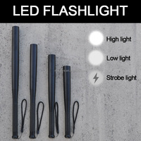 Lampe torche super brillante haute puissance, défensive, rechargeable par USB, corps en alliage d'aluminium, lampe torche tactique LED