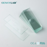BENOYLAB the Best Quality Medical Double Frosted Ground Edges Microscope Slides 7107