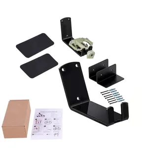 <span class=keywords><strong>Support</strong></span> <span class=keywords><strong>mural</strong></span> durable Borgen pour <span class=keywords><strong>vélo</strong></span> <span class=keywords><strong>électrique</strong></span>, VTT, <span class=keywords><strong>vélo</strong></span> de ville - Fixation murale avec coussinets de protection (Gris) - Product Image 6