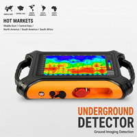 ADMT-500SX-16D AIDU 500 m Détecteur intelligent de minéraux souterrains à 16 canaux avec imagerie 2D/3D en temps réel et écran IPS Android 10,1 pouces