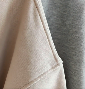 <span class=keywords><strong>Waso</strong></span> Life-Sudadera con capucha de color sólido y cuello alto de gran tamaño con doble cremallera - Product Image 4