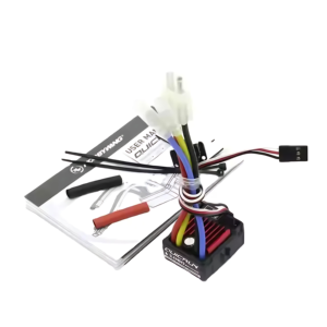 Contrôleur de vitesse électronique étanche <span class=keywords><strong>HobbyWing</strong></span> <span class=keywords><strong>QuicRun</strong></span> 1060 <span class=keywords><strong>60A</strong></span> à balais pour voiture RC 1/10, accessoires de drone - Product Image 2