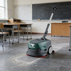 Nettoyeur de sols automatique CleanHorse K1 I Mop pour le nettoyage des lignes de caisse des boulangeries et des zones de réception des bureaux - Product Image 4