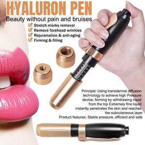 Atomizador de Ácido Hialurónico 2 en 1 de Alta Presión, con Doble Cabezal de 0.3ml y 0.5ml, Cuerpo Metálico de Alta Densidad, Herramienta para el Cuidado Facial y Labial - Product Image 3