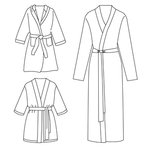 Accappatoio in Spugna di Bambù per Adulti, Kimono a Maniche Lunghe per Donna, Pigiama Traspirante, Vestaglia da Notte - Product Image 6