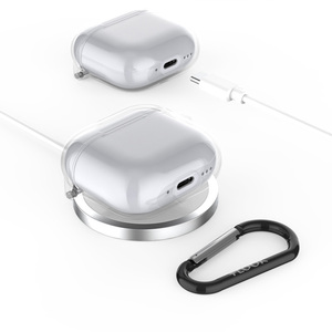 เคสหูฟังแบบกึ่งโปร่งใสสำหรับ AirPods ดีไซน์ใสพร้อมฝาครอบป้องกัน - Product Image 4