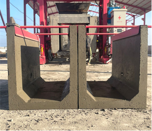 Máquina de Producción de Hormigón Prefabricado en Sitio |   Tubería de Hormigón Móvil y de Alta Eficiencia, Caja de Hormigón, Drenaje en U - Product Image 3