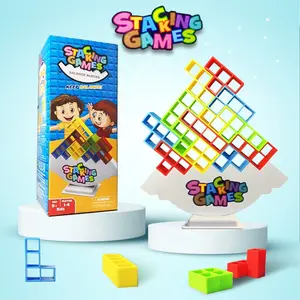2024 Most Popular Balance Games Tower Family Games Kids Educational Balance Games For Children