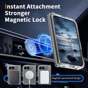 Nouvelle coque magnétique transparente en TPU pour <span class=keywords><strong>iPhone</strong></span> 18 Fold, anti-jaunissement, antichoc, pliable, pour <span class=keywords><strong>téléphone</strong></span> portable - Product Image 4
