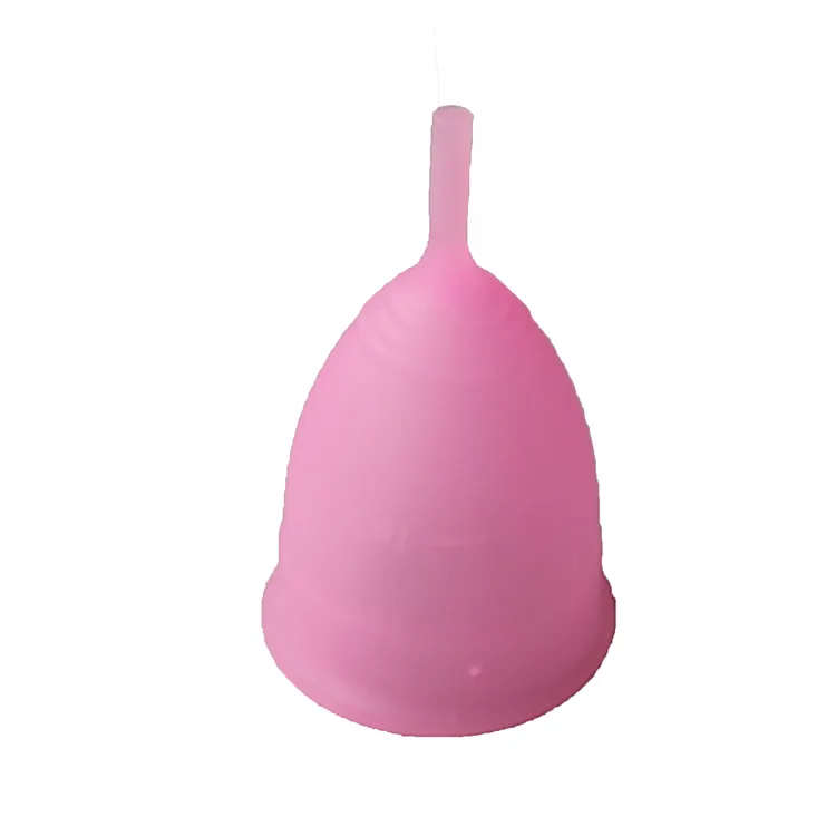 Copa Menstrual reutilizable de silicona, copa Menstrual femenina de seguridad, fabricante respetuoso con el medio ambiente