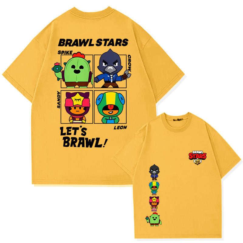 81253-Wilderness 4 Image--Short Sleeve-Yellow