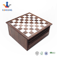 Backgammon Ludo — jeu de dames en bois, 15 en 1, société, Poker, dominos, Mikado, nouveauté