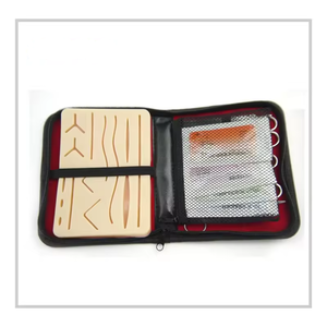 Kit de pratique de <span class=keywords><strong>suture</strong></span> chirurgicale avec mallette à outils, kit de <span class=keywords><strong>suture</strong></span> de pratique de la peau médicale, coussin de <span class=keywords><strong>suture</strong></span> pour l'entraînement - Product Image 6