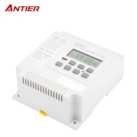 Relé de Tiempo Trifásico ANTIER TM613 16A 380V Interruptor Temporizador Digital Programable Semanal