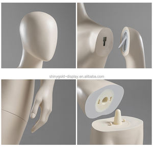 卸売ベージュ全身マネキン女性モデルマネキン女性ボディ曲線エレガントな店の服のディスプレイのための全身 - Product Image 6