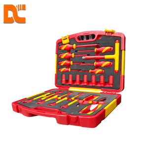 Vde Cách Điện Tay 24 Pcs Công Cụ Thiết Lập Tự Động Kết Hợp ABS Nhựa Và Thép Trường Hợp Gói Cho Bảo Trì OEM - Product Image 6