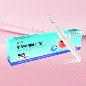Early Pregnancy Test <b>Pen</b> Colloidal Gold 1 Piece Per <b>Box</b> For Home Use - Product Image 1