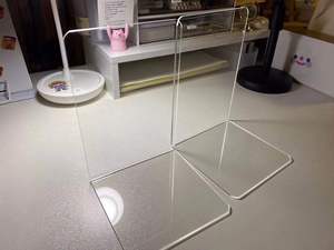 Ergonomic <span class=keywords><strong>Acrylic</strong></span> máy tính xách tay đứng phong cách hiện đại giữ máy tính bàn thoải mái sử dụng với MacBooks & máy tính xách tay cho kệ trưng bày - Product Image 6