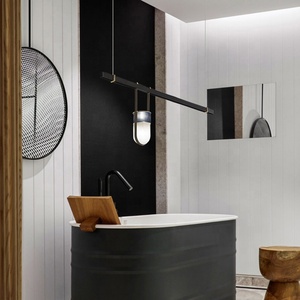 Lampadario Moderno in Vetro a Forma <span class=keywords><strong>di</strong></span> Coppa, Illuminazione Decorativa Stabile per <span class=keywords><strong>Negozi</strong></span> <span class=keywords><strong>di</strong></span> Abbigliamento e Bar, Luci a Sospensione JY9152 - Product Image 2