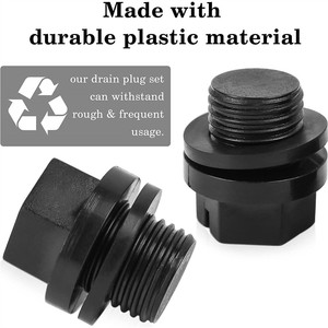Bouchon de tube de pompe de piscine Hayward Spx1700fg avec joint, 0,8 pouce, résistant à la corrosion, accessoire pour piscine - Product Image 2