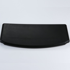Surface d'accoudoir en PU noir 295g, pièce fixe, accessoire de quincaillerie pour chaise de bureau, personnalisable P0545 - Product Image 3