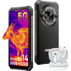 Téléphone robuste Blackview BL9000 Pro 5G 36 Go + 512 Go Android 14 Caméra thermique Antichoc Résistant à l'eau - Product Image 1