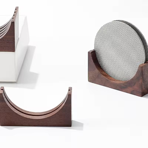 Soporte de Madera de Nogal para Filtro de Café de 51/58 mm - Compatible con Todos los Modelos de Filtros de Café Reutilizables - Product Image 2