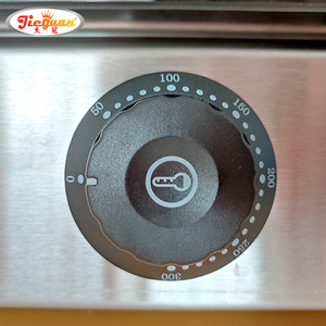 Lò nướng đối lưu bằng thép không gỉ dùng trong thương mại/Lò nướng đối lưu công nghiệp 4 khay đối lưu nhiệt nóng của Trung Quốc - Product Image 6