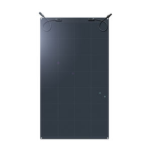 Panneau solaire photovoltaïque flexible 200W personnalisé, entièrement noir, cellules BC, efficacité de 23%, pour auvent de camping-car, certifié CE ROHS ISO - Product Image 2