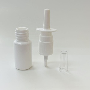 Hochwertige 10ml HDPE Kunststoff leere Nasenspray flaschen für die flüssige Medizin mit Pumps prayer und Siebdruck - Product Image 2
