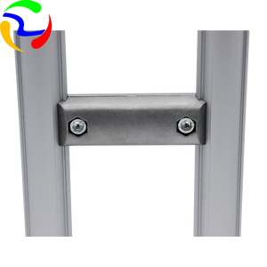 Connettori per raccordi per tubi in lega di alluminio per piano di lavoro <span class=keywords><strong>Rack</strong></span> sistema di soluzione snella - Product Image 2