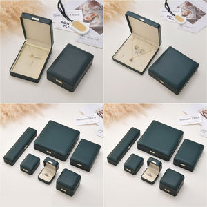 2025 Hot Customized Luxury PU Leather <b>Jewelry</b> <b>Box</b>, Ring, Necklace, Earring Storage <b>Box</b> - Product Image 2