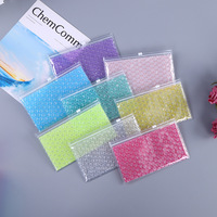 Fabricante de China PP plástico Pastel Bubble Mailer con cierre de cremallera para pendientes gafas anillos relojes collares